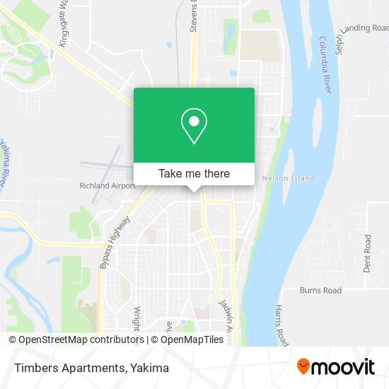 Timbers Apartments map