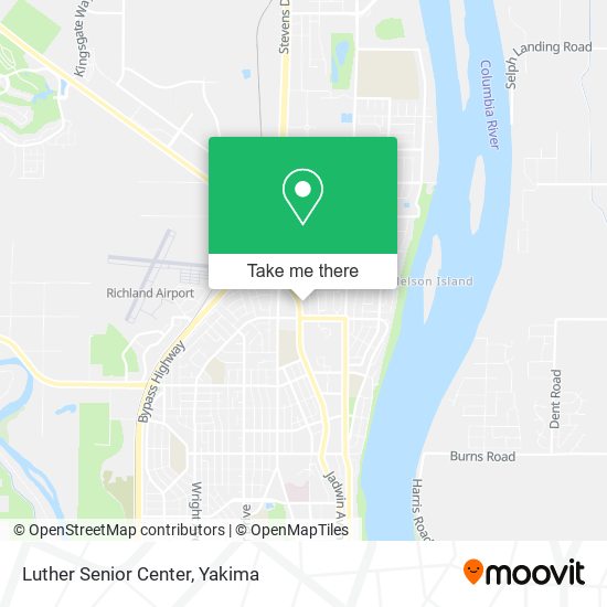 Mapa de Luther Senior Center