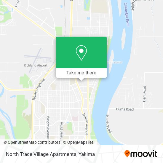 Mapa de North Trace Village Apartments