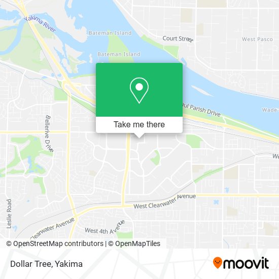 Mapa de Dollar Tree
