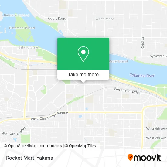 Rocket Mart map