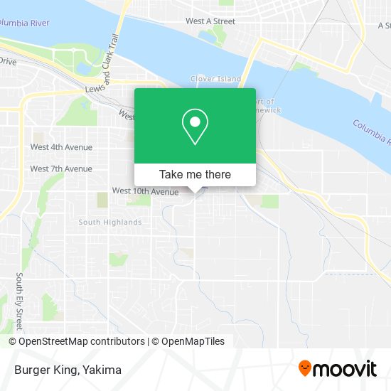 Mapa de Burger King