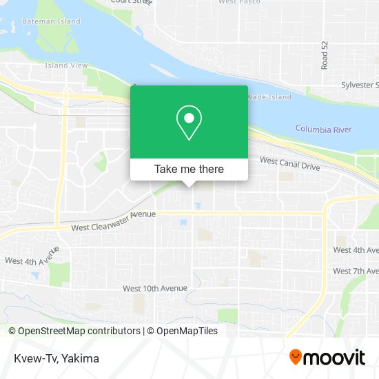 Kvew-Tv map