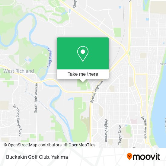 Mapa de Buckskin Golf Club