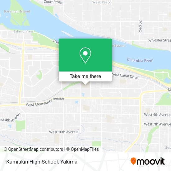 Kamiakin High School map