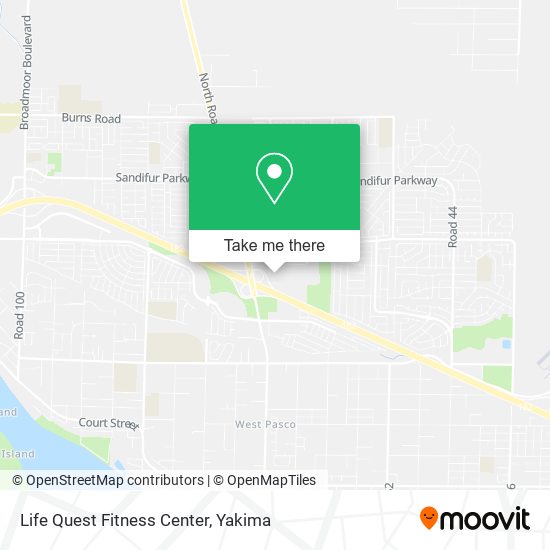 Mapa de Life Quest Fitness Center