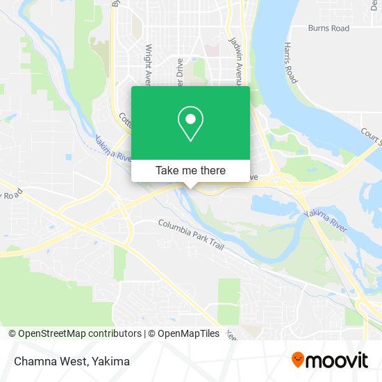 Mapa de Chamna West