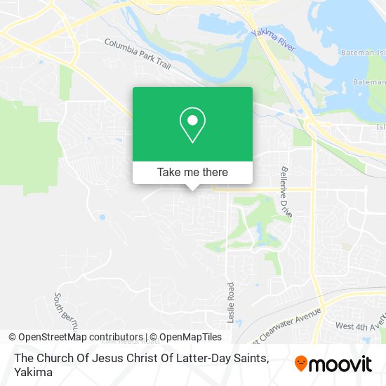 The Church Of Jesus Christ Of Latter-Day Saints map