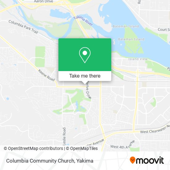 Mapa de Columbia Community Church