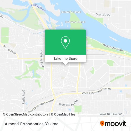 Almond Orthodontics map