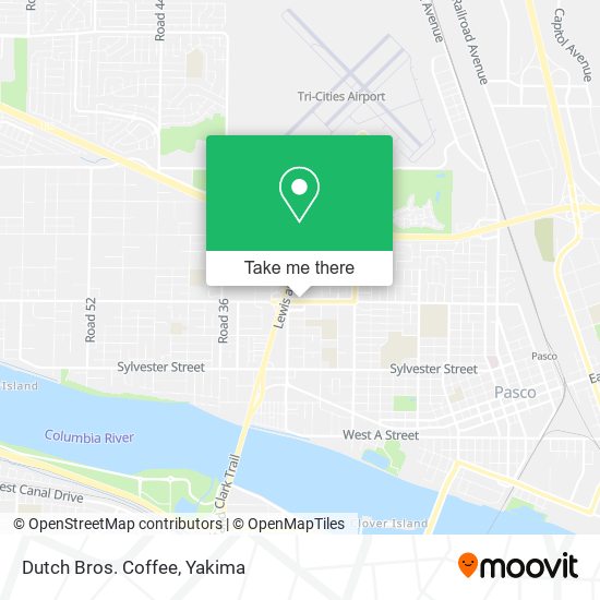 Mapa de Dutch Bros. Coffee