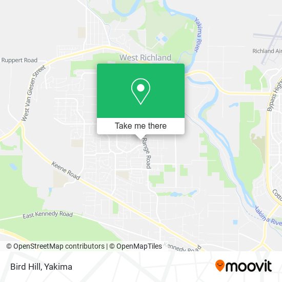 Mapa de Bird Hill