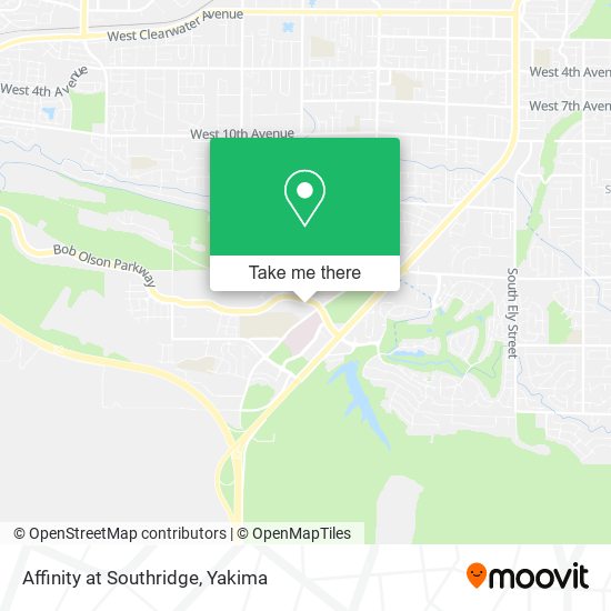 Affinity at Southridge map