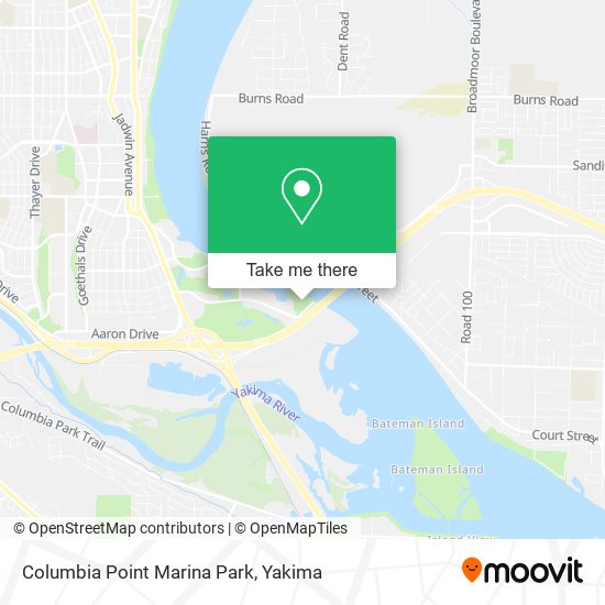 Mapa de Columbia Point Marina Park
