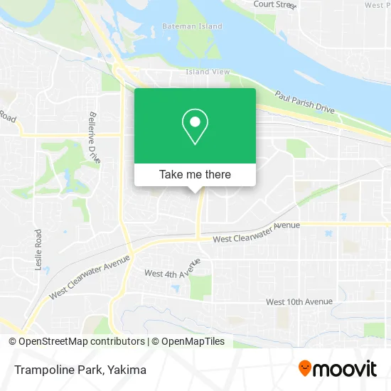 Trampoline Park map