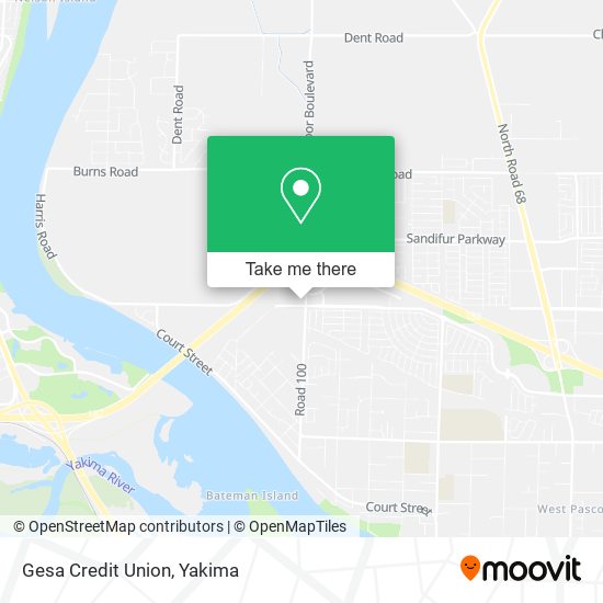 Mapa de Gesa Credit Union