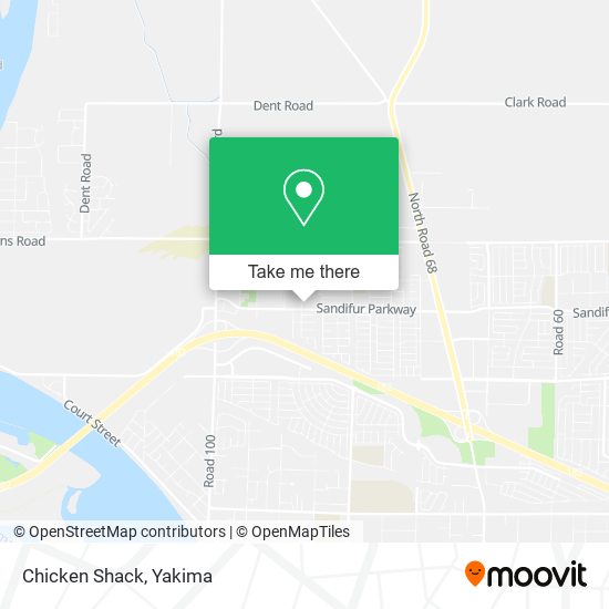 Mapa de Chicken Shack