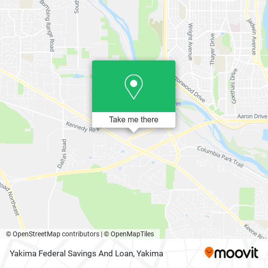 Mapa de Yakima Federal Savings And Loan