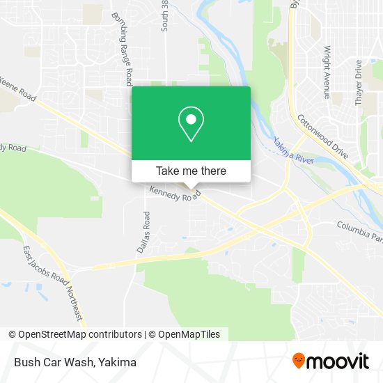 Mapa de Bush Car Wash