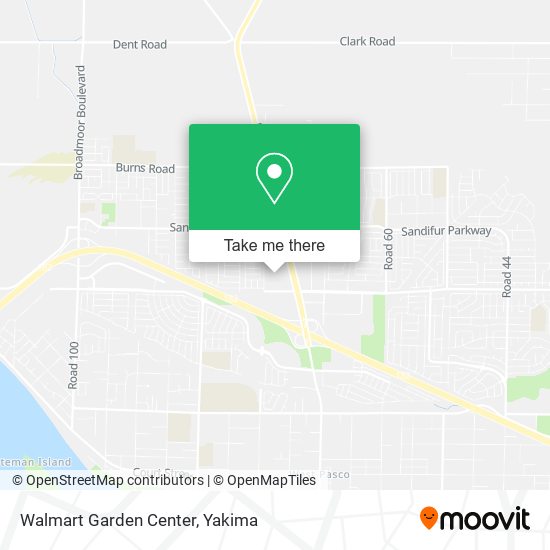 Mapa de Walmart Garden Center