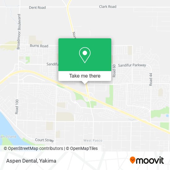 Aspen Dental map