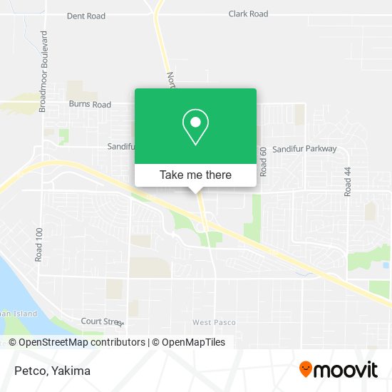 Petco map