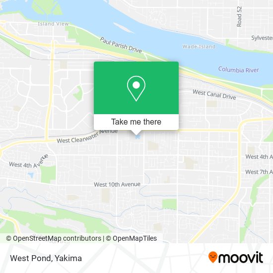 Mapa de West Pond