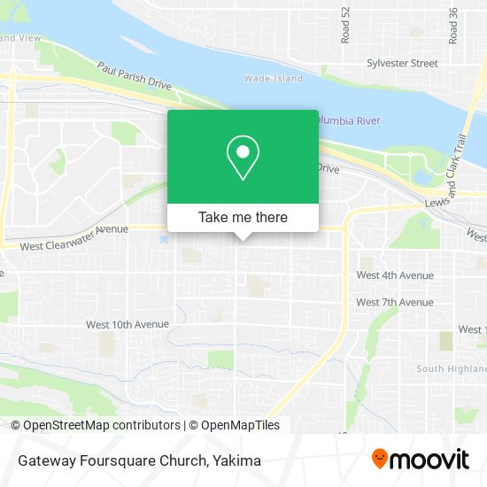 Gateway Foursquare Church map
