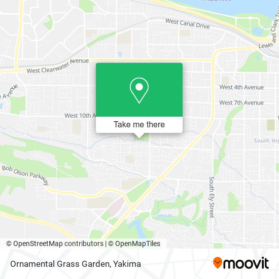 Ornamental Grass Garden map