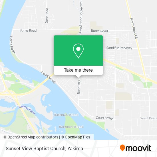 Mapa de Sunset View Baptist Church