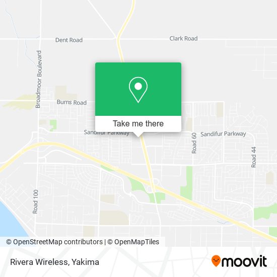 Mapa de Rivera Wireless
