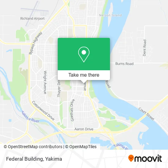 Federal Building map