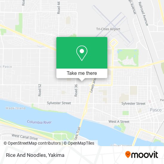 Mapa de Rice And Noodles
