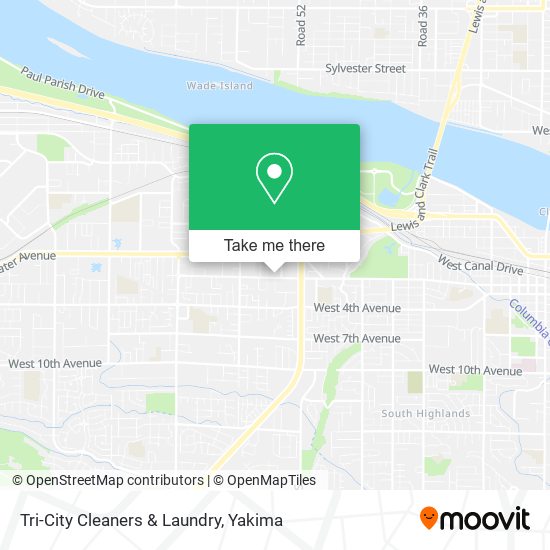 Mapa de Tri-City Cleaners & Laundry
