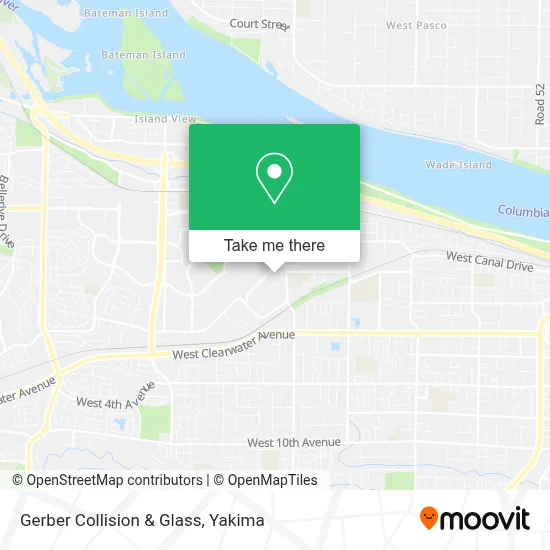 Gerber Collision & Glass map