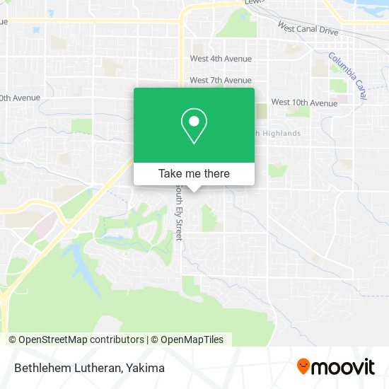 Mapa de Bethlehem Lutheran