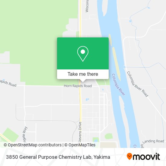 Mapa de 3850 General Purpose Chemistry Lab