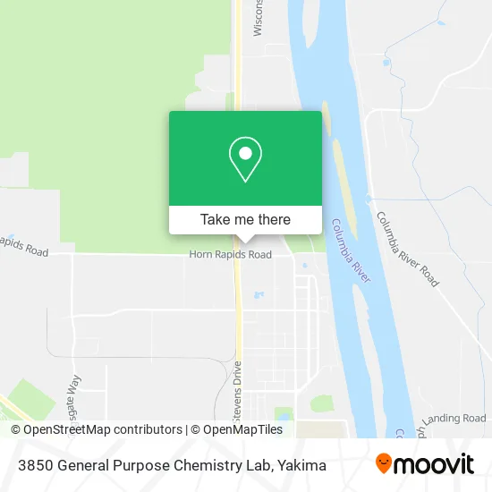 Mapa de 3850 General Purpose Chemistry Lab