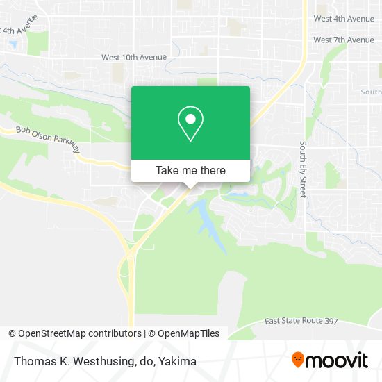 Mapa de Thomas K. Westhusing, do
