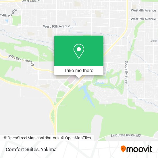 Mapa de Comfort Suites