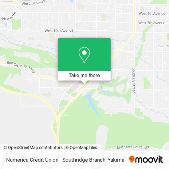 Mapa de Numerica Credit Union - Southridge Branch