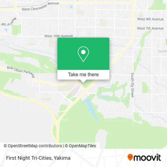 First Night Tri-Cities map