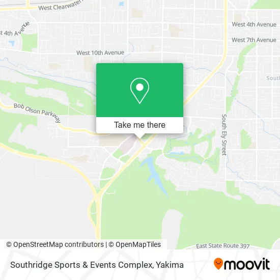 Southridge Sports & Events Complex map