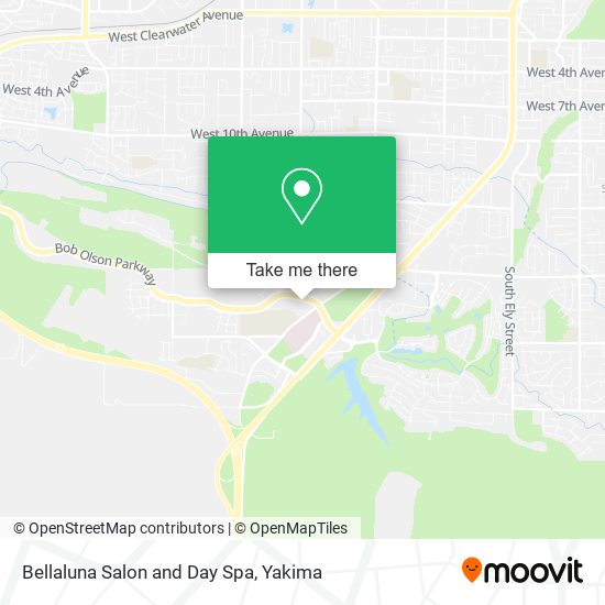 Mapa de Bellaluna Salon and Day Spa