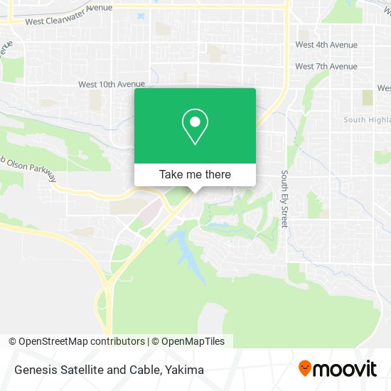 Genesis Satellite and Cable map