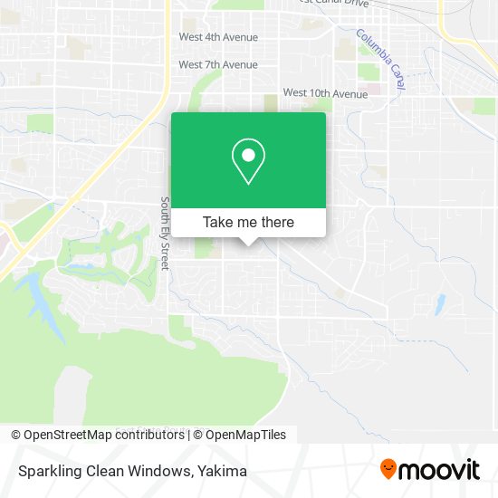 Sparkling Clean Windows map