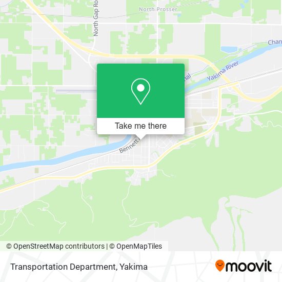 Mapa de Transportation Department