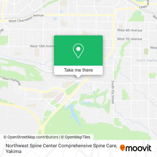 Mapa de Northwest Spine Center Comprehensive Spine Care
