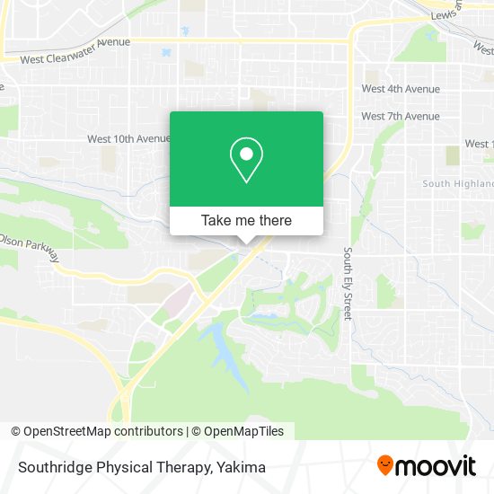 Southridge Physical Therapy map