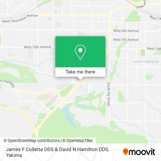 James F Collette DDS & David N Hamilton DDS map